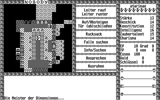 Meister der Dimensionen (Die) atari screenshot